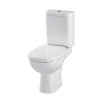 Set vas WC Cersanit, Facile, stativ cu rezervor si capac inclus